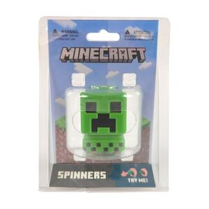 Just Toys LLC, Minecraft, Fidget Spinner Toy- Creeper